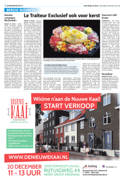 Gazet Bergen op Zoom - 17 december 2014 pagina 13