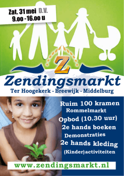 lage resolutie - Zendingsmarkt 2014