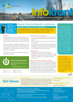Infokrant december 2014 - januari 2015