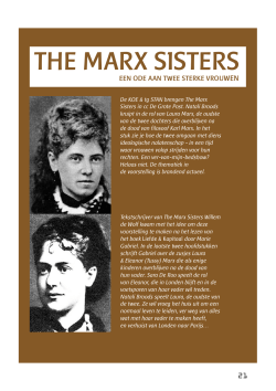 THE MARX SISTERS - CC De Grote Post Oostende