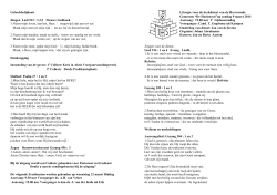 Geloofsbelijdenis Zingen Lied 912 : 1,2,3 Nieuwe