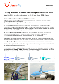 Jetairfly : allernieuwste aerodynamica, Split Scimitar Winglets