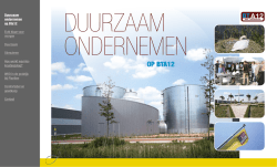Duurzaam ondernemen