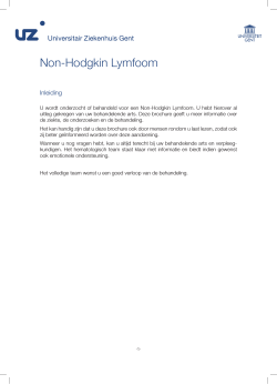 Non-Hodgkin Lymfoom