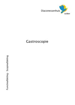 Gastroscopie - Diaconessenhuis