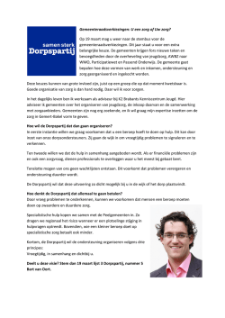LEES MEER - Dorpspartij