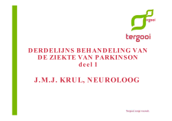 J.M.J. KRUL, NEUROLOOG - Parkinson Café Laren