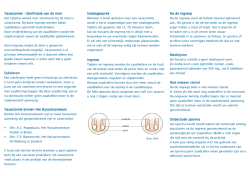 Vasectomie Vasectomie &ndash; Sterilisatie van de man Sterilisatie van de