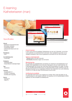E-learning Katheteriseren (man)