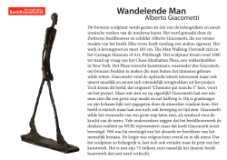 Giacometti - wandelende man