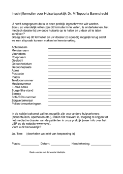 Inschrijfformulier downloaden