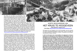 HET KRUIS TE HOOGEVEEN