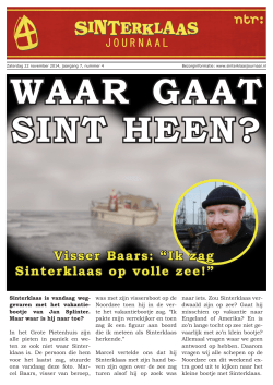 Foto - Sinterklaasjournaal
