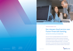 Profource Banking Cloud factsheet