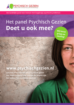 Doet u ook mee?
