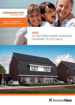 Minibrochure Gaveborg-Oostwold