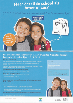info inschrijvingen BROER-ZUS