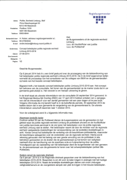 Raadsvoorstel 56 (bijlage1) aanbiedingsbrief