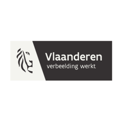 Download het logo Vlaanderen, verbeelding werkt