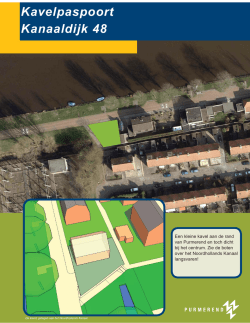 Kavelpaspoort Kanaaldijk maa 14 .indd