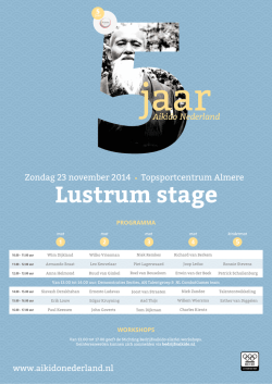 Lustrum stage - Jiki Shin Kan