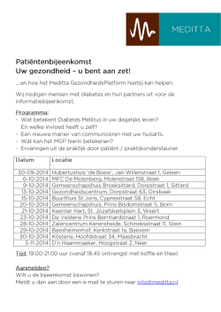 Informatiebijeenkomsten