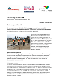 bouw project Irenehof