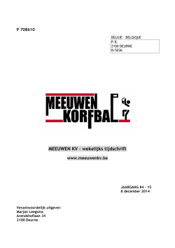 MKV clubblad 84-15, 08-12-2014