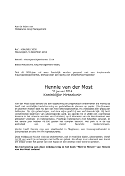 Hennie van der Most