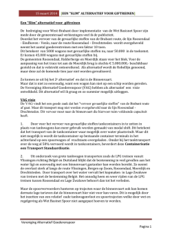 Een "Slim" alternatief voor giftreinen
