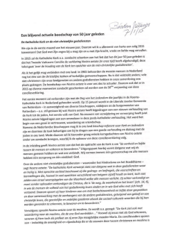 Een blijvend actuele boodschap van 5D jaar geleden