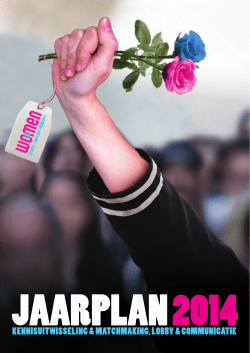 Jaarplan 2014