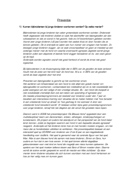 Preventie