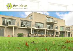 Informatiebrochure Amideus VZW