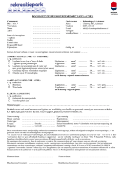 Huurovereenkomst rpa zomerstalling