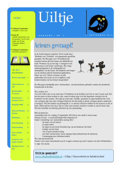 Jaargang 7 nr 3 - Stichting OOG