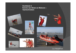 Hoofdstuk 6 Kennis van Boten en Motoren &ndash; Vaartechnieken Luc