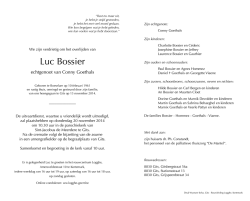 Luc Bossier - geert Logghe