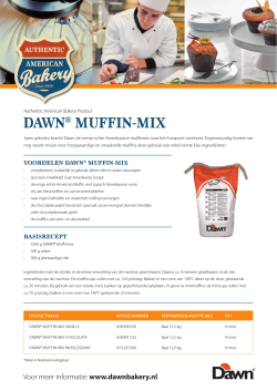 DAWN® MUFFIN-MIX - Authentic American Bakery