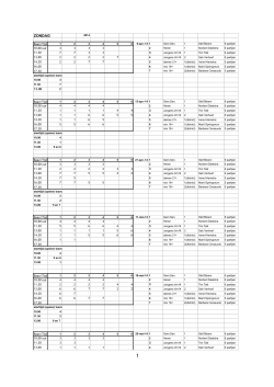 baanindeling 2014 - Tennisvereniging Heb Durf