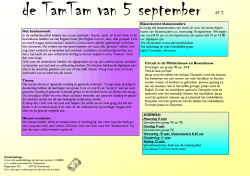 TamTam #3 5-09-2014