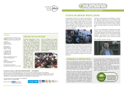 Nieuwsbrief Humana maart 2014