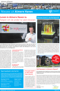 4 oktober 2014 - Gemeente Almere