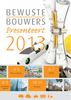 jaarbericht - Bewuste Bouwers