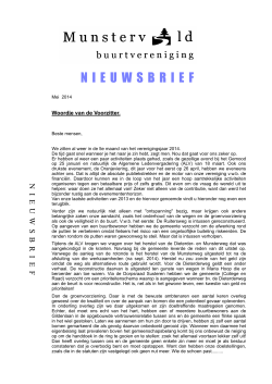 Nieuwsbrief mei 2014.pages