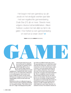Je kunt een gamejunk niet op zijn mooie ogen vertrouwen als hij