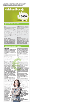 Dinsdag 13 januari 2015
