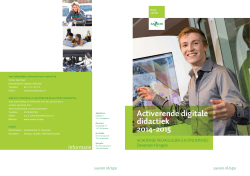brochure activerende digitale didactiek