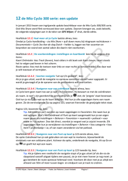 Hoofdstuk 12 Mio update