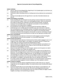 Download Algemene Voorwaarden - Aptroot Huiswerkbegeleiding